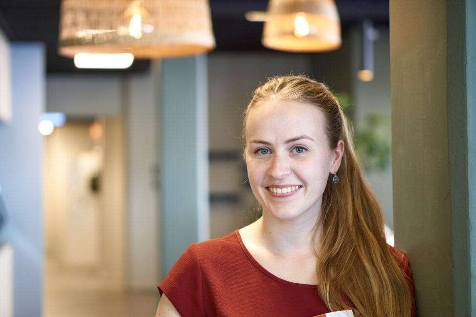 Johanna Pettersen er prosjektkoordinator, Skattkammeret, Drammen