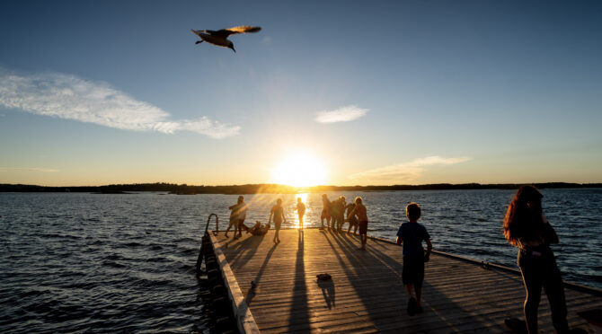 Bilder fra feriekoloni p&aring; Camp Hud&oslash;y