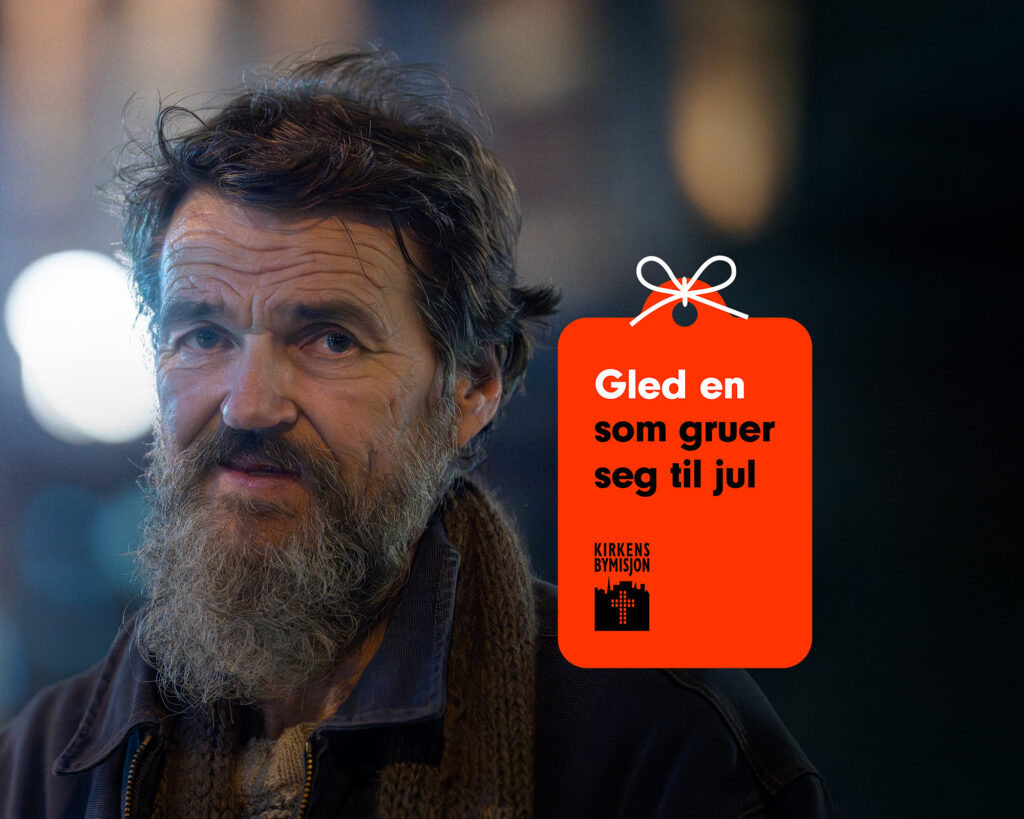 Kampanjefoto juleaksjonen 2024 med kampanjelogo