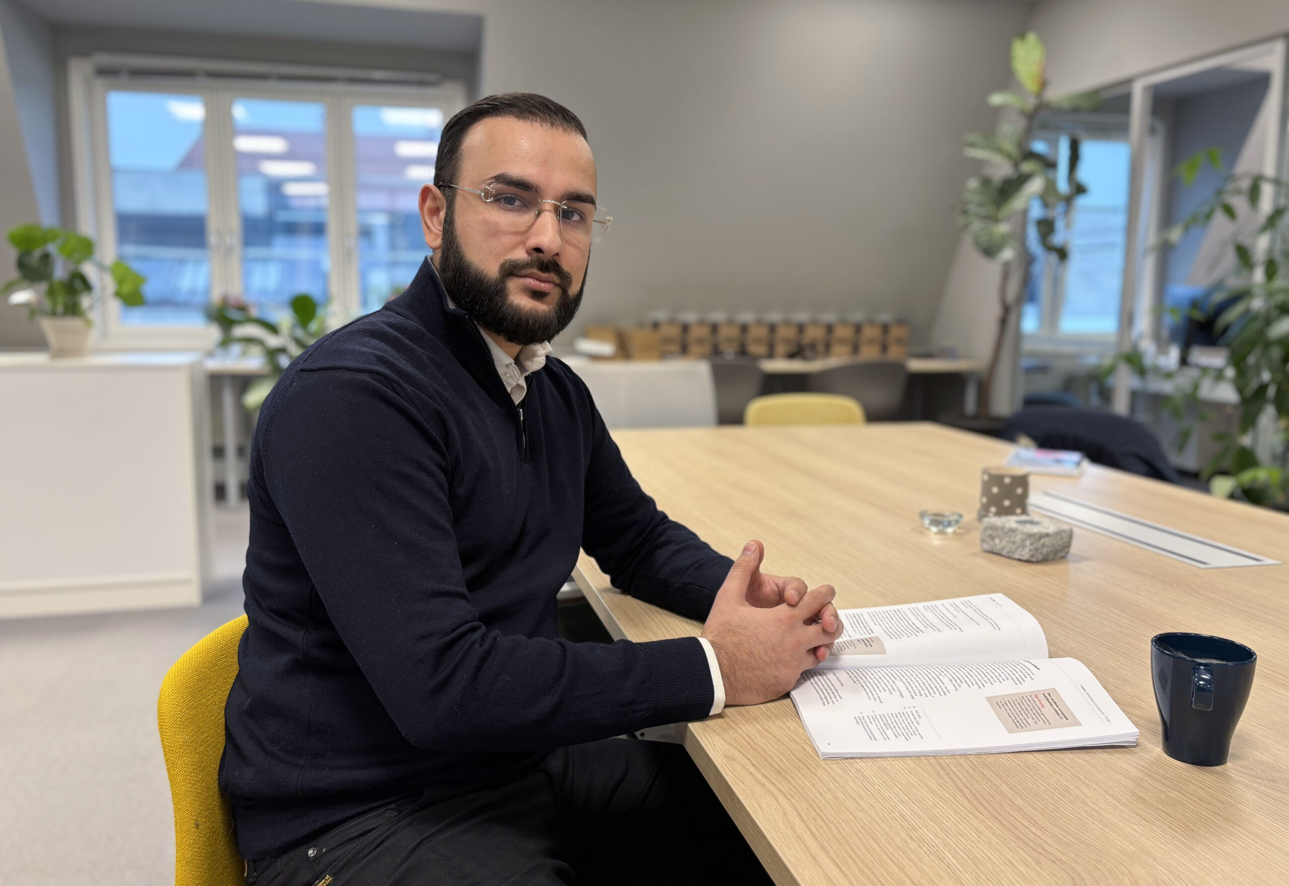 Sheraz Malik, tiltakskoordinator ved Kirkens Bymisjon, Rettshjelp A-krim. 