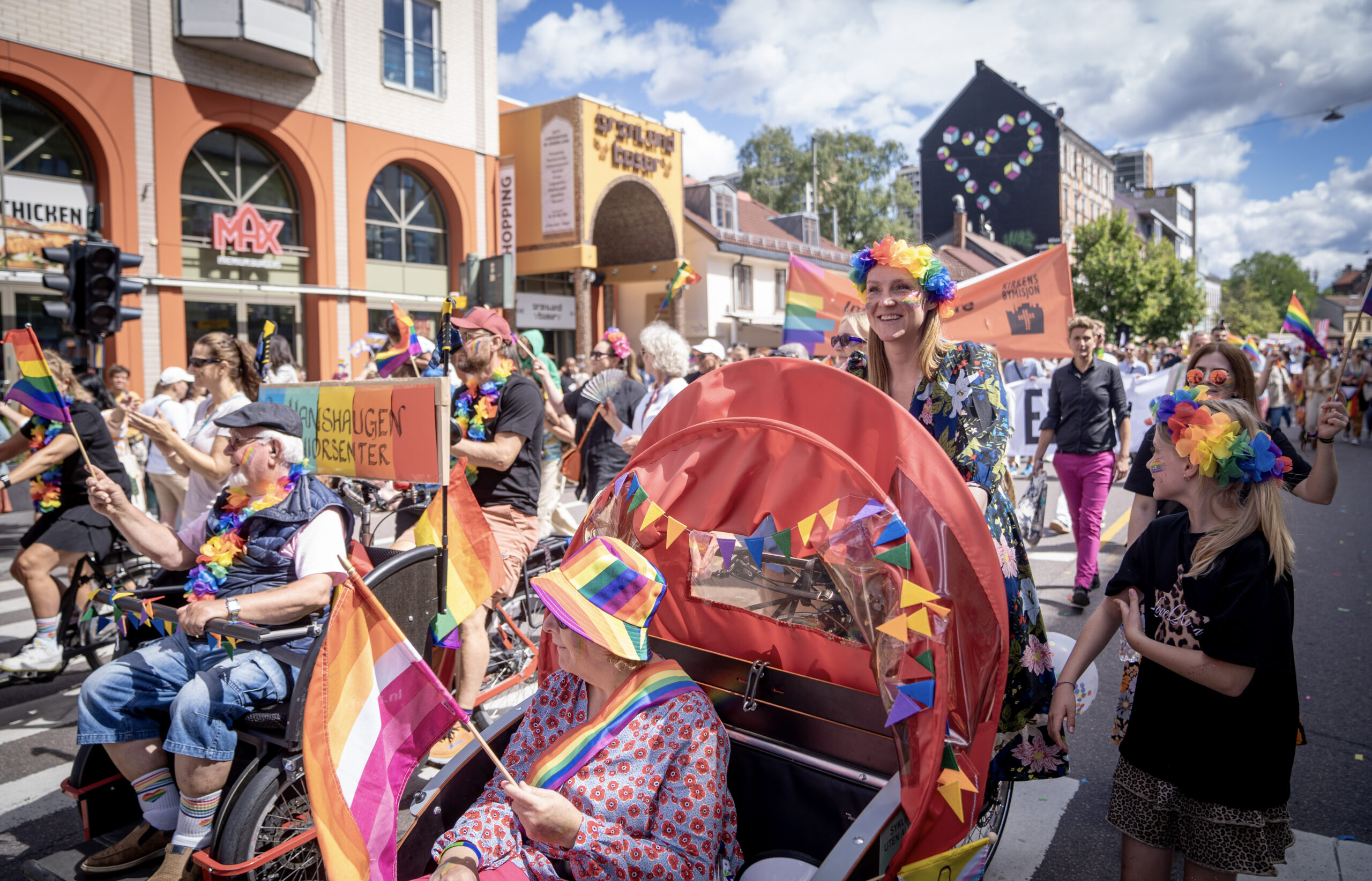 Fr&aring; pridefeiring i Oslo, 2024
