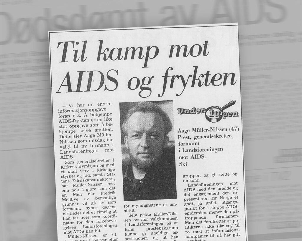Pride temabilde. Avisutklipp. 