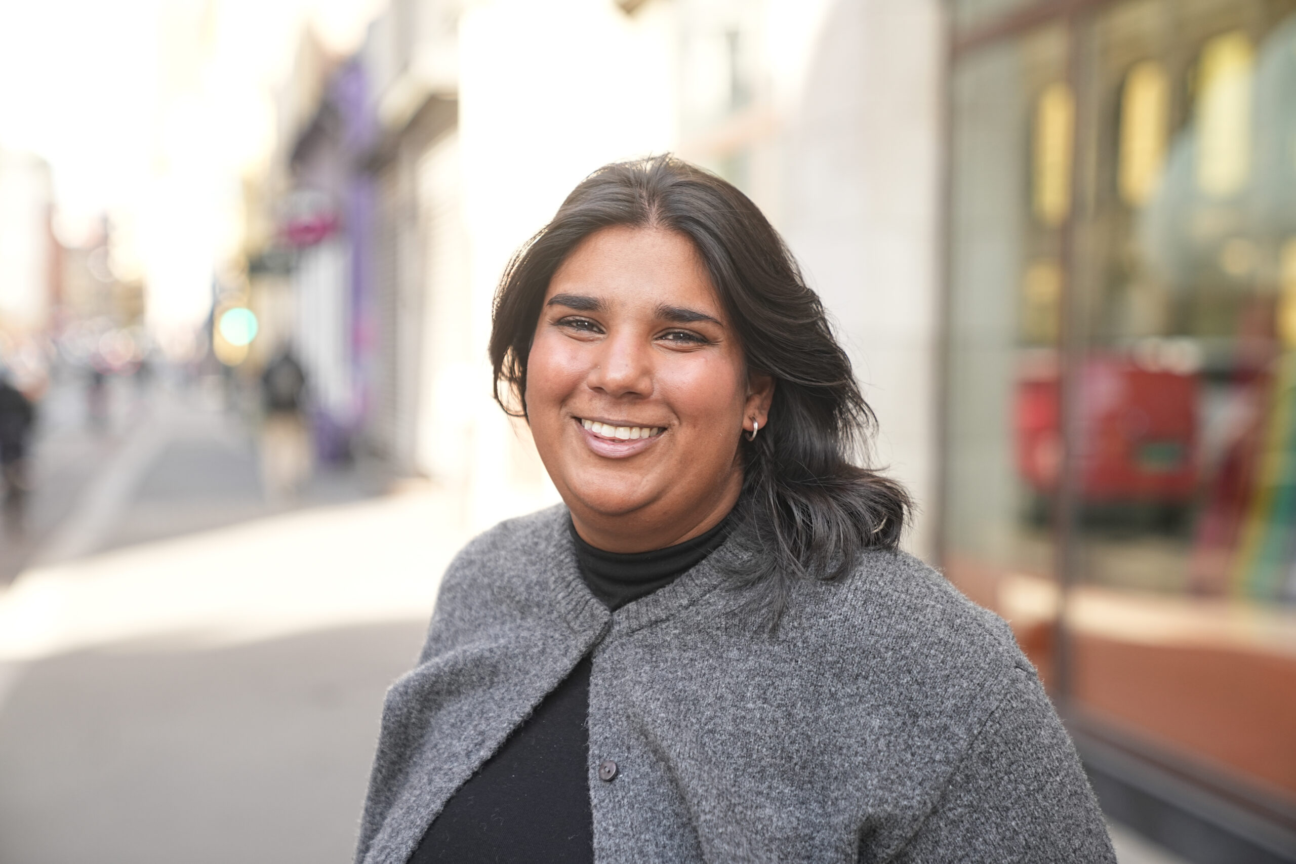 Karuna Fagerstr&oslash;m, frivillig p&aring; M&oslash;testedet i Oslo