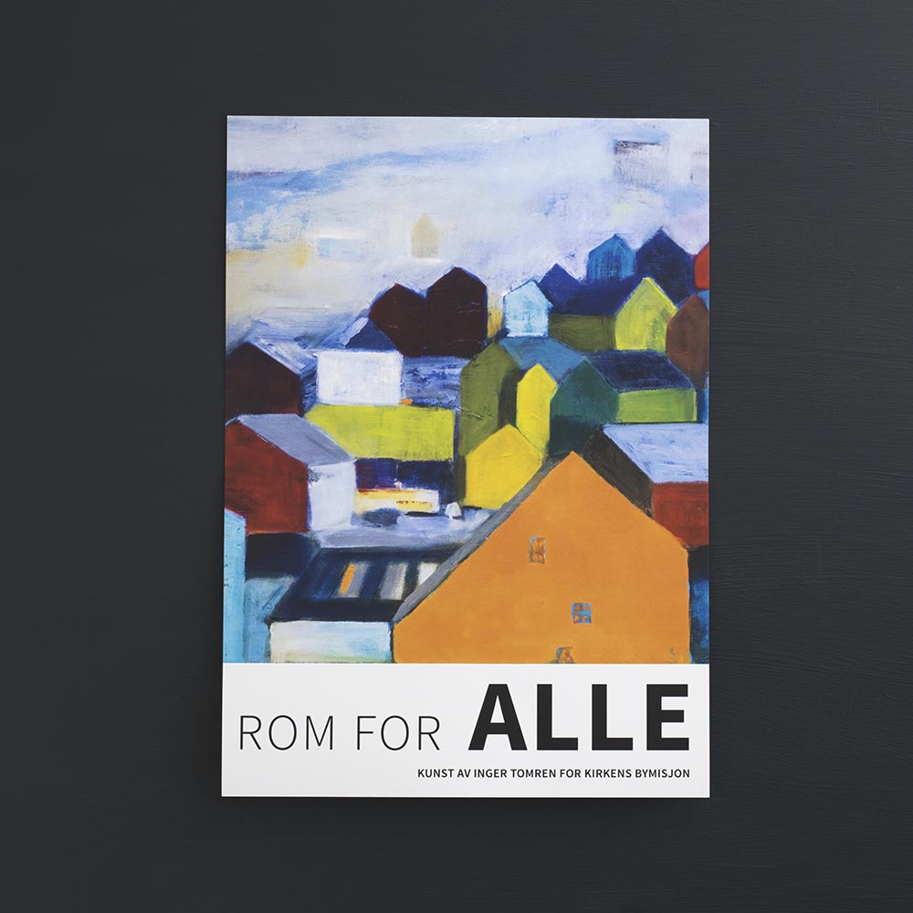 Kunstplakat "Rom for alle"