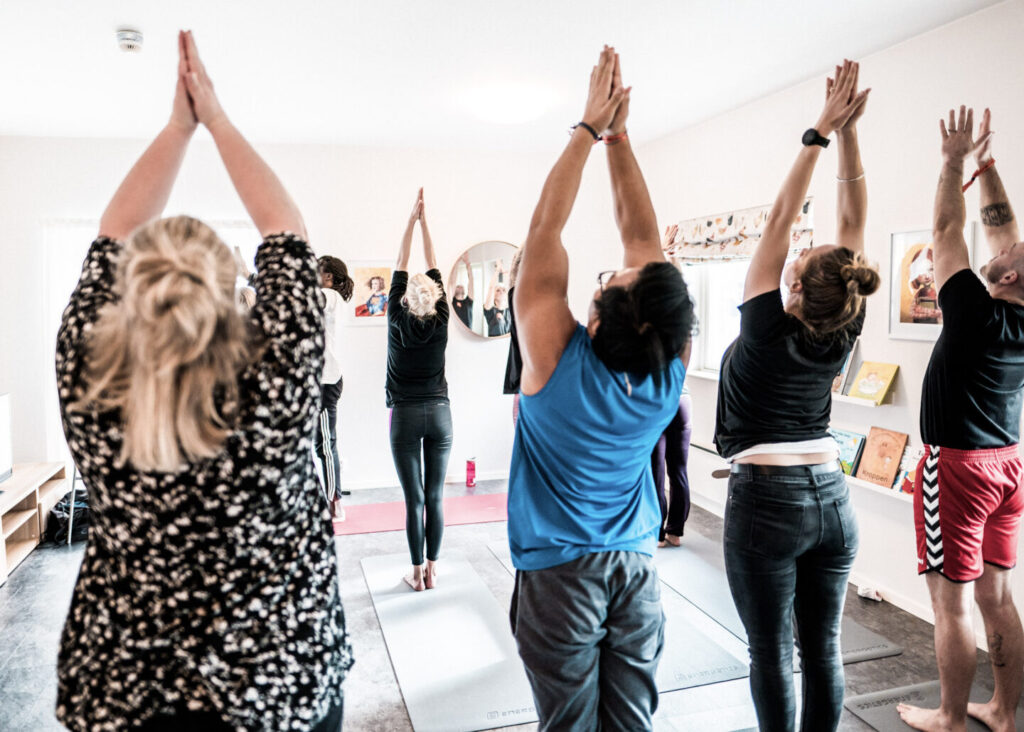 Yoga p&aring; Origosenteret