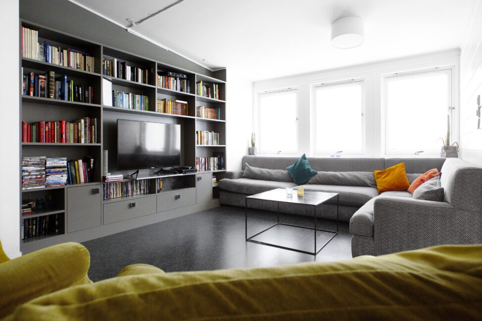 TV-stue p&aring; Villa Berg.